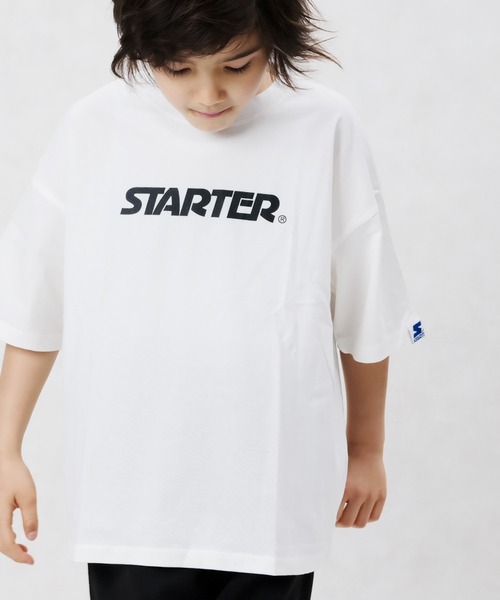 セール】STARTER スターター バックプリントロゴUSAコットン オーバー
