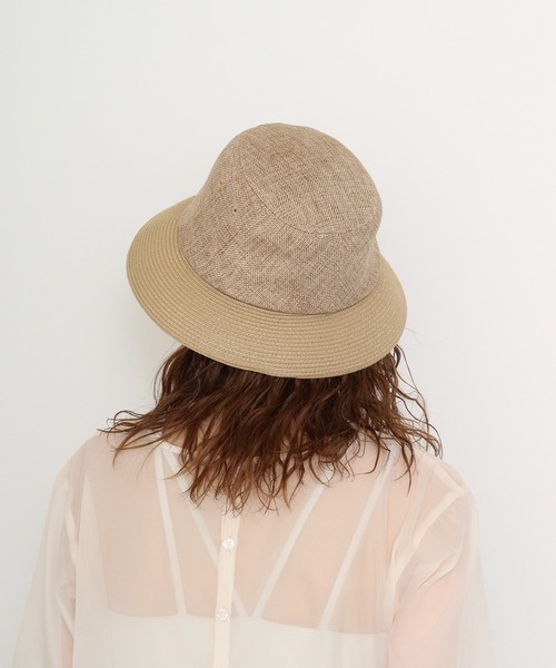 Sense of Grace(センスオブグレース)の「あご紐付き ウォッシャブルバケットハット(ハット・レディース・ブラック/アッシュ/ナチュラル・FREE)」の8枚目の写真