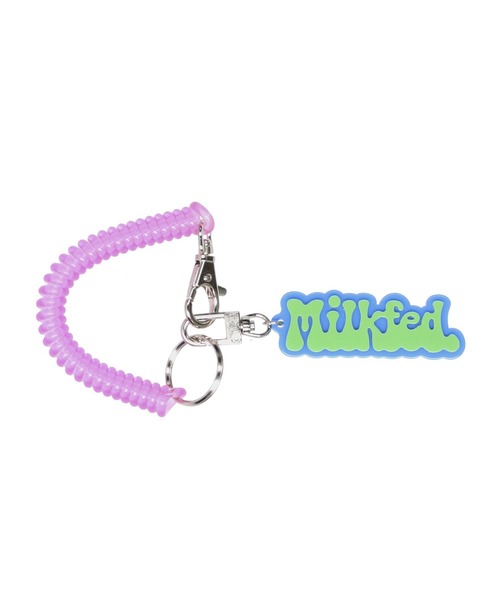 MILKFED.(ミルクフェド)の「POP LOGO KEYCHAIN(キーホルダー・レディース・レッド/ピンク/ライトグリーン/ライトパープル・ONE SIZE)」の9枚目の写真