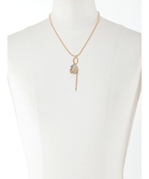 EVRIS（エヴリス）の「STONE MOTIF ネックレス（ネックレス・レディース・シルバー/ゴールド・FREE）」の10枚目の写真