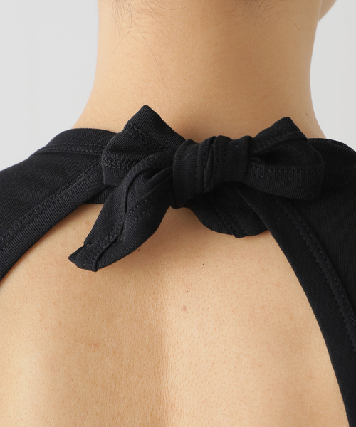 babaco バックリボンカットソー babaco バックリボンカットソー セール】【babaco/ババコ】Back Tied