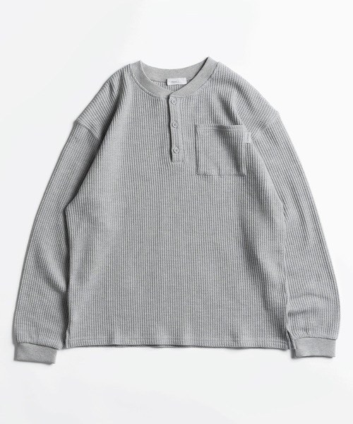 美品 WTAPS グレー Tシャツ ヘンリーネック cliffedge_18110311