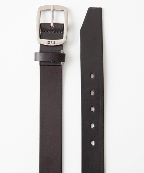 EDWIN(エドウィン)の「【EDWIN/エドウィン】35MMギャリソンベルト 牛革 日本製(ベルト・メンズ・ダークブラウン/ブラウン/ブラック・FREE)」の7枚目の写真