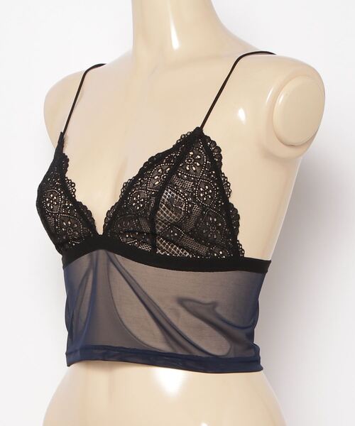 overneath(オーバーニース)の「【overneath/オーバーニース】Bra043/ブラジャー(ブラジャー・レディース・ネイビー/ライム・S/M)」の3枚目の写真