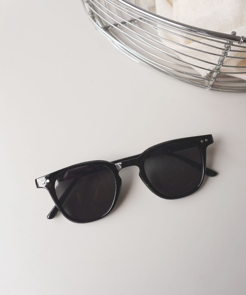 Bambin（ボンバン）の「【 Bambin / ボンバン 】 ウェリントン型 キッズ サングラス（サングラス・キッズ・ブラック/ブラック×グリーン/クリア/ホワイト/ピンク/ブラウン/イエロー×ブラック/ブラック×ライム/ブラウン系その他・FREE）」の13枚目の写真