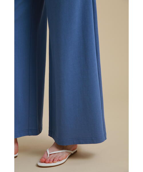 PINKY&DIANNE（ピンキーアンドダイアン）の「◆[THE HOLIDAY CLOSET]コットンジャージーワイドパンツ（その他パンツ・レディース・ブルー/ブラック・38/36）」の13枚目の写真