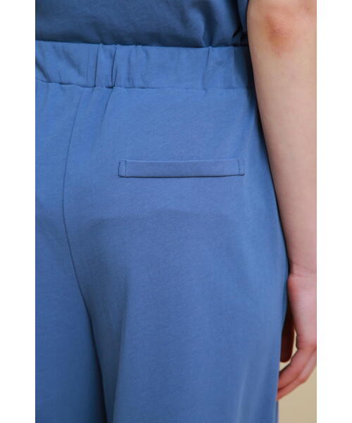 PINKY&DIANNE（ピンキーアンドダイアン）の「◆[THE HOLIDAY CLOSET]コットンジャージーワイドパンツ（その他パンツ・レディース・ブルー/ブラック・38/36）」の14枚目の写真