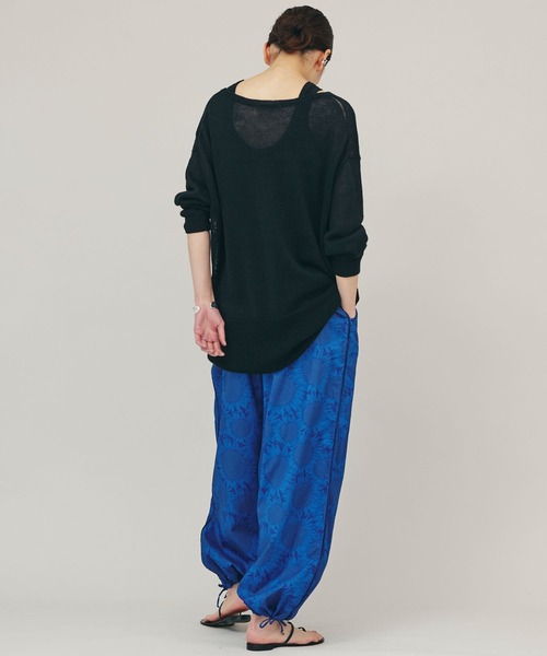 Curensology カレンソロジー　リバティカーゴパンツ　今期　ブルー Curensology カレンソロジー リバティカーゴパンツ 今期 ブルー