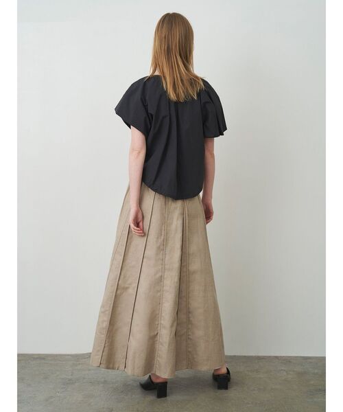 ELENDEEK（エレンディーク）の「アシメバルーンクロップドブラウス（シャツ/ブラウス・レディース・オフホワイト/ブラック/ライトブルー・FREE）」の19枚目の写真