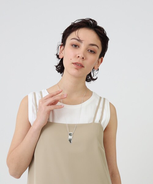 GALLEST（ギャレスト）の「【LAPUIS(ラピュイ)】Waveネックレス（ネックレス・レディース・シルバー/ゴールド・00）」の8枚目の写真