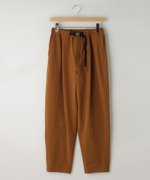 &Bridge(アンドブリッジ)の「seeset(シーセット) ウエスト調節付きタックパンツ(その他パンツ・レディース・ブラック/ブラウン系・99)」の1枚目の写真