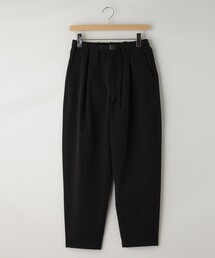 seeset(シーセット) ウエスト調節付きタックパンツ