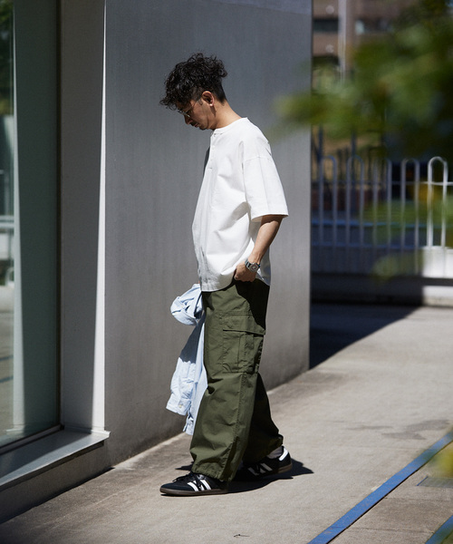 Healthknit（ヘルスニット）の「Healthknit / ヘルスニット 別注 ヘンリーネックTシャツ（Tシャツ/カットソー・メンズ・ブラック系その他/ブラック/アイボリー/ホワイト/ダークブルー・SMALL/MEDIUM/LARGE/X-LARGE）」の21枚目の写真