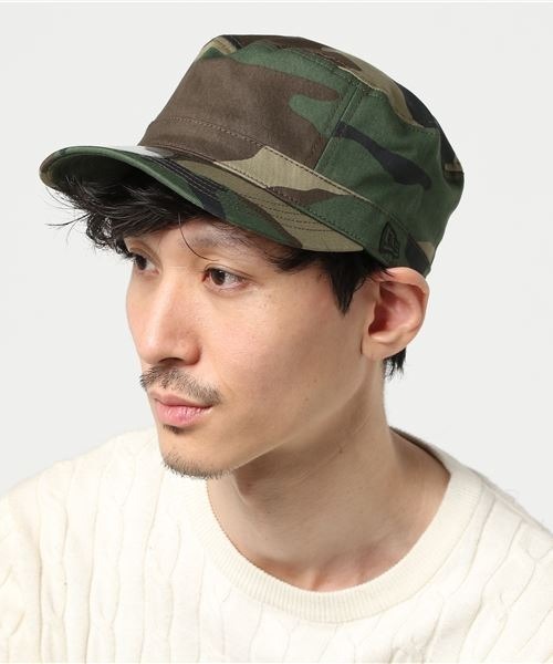 NEW ERA（ニューエラ）の「【NEW ERA】WM-01 ワークキャップ ダックコットン [E]（キャップ・メンズ・カモフラージュ/ワイン/ブラック/インディゴブルー/ネイビー/ベージュ/ブラック系その他・7 1/4/7/7 5/8/7 1/8/7 1/2/8/7 3/8/7 3/4）」の7枚目の写真