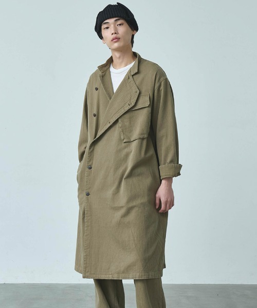 Kelen(ケレン)の「mj9914-EDISON HB ワイドナージングコート(ダウンジャケット/コート・メンズ・ブルー/ブラック/グレイッシュベージュ・38/40/42)」の18枚目の写真