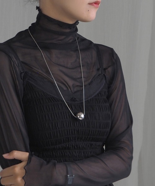 minia（ミニア）の「大ボールスライダーネックレス＜2WAY＞（ネックレス・レディース・シルバー/ゴールド・FREE）」の11枚目の写真