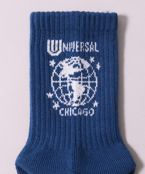 UNIVERSAL OVERALL（ユニバーサルオーバーオール）の「(LG)【UNIVERSAL OVERALL】【3足セット】アースロゴ クォーターソックス（ソックス/靴下・メンズ・その他2/その他1・25-27CM/23-25cm）」の8枚目の写真