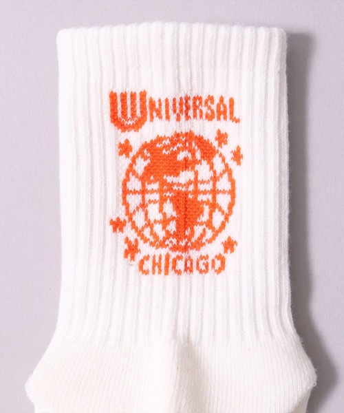 UNIVERSAL OVERALL（ユニバーサルオーバーオール）の「(LG)【UNIVERSAL OVERALL】【3足セット】アースロゴ クォーターソックス（ソックス/靴下・メンズ・その他2/その他1・25-27CM/23-25cm）」の11枚目の写真