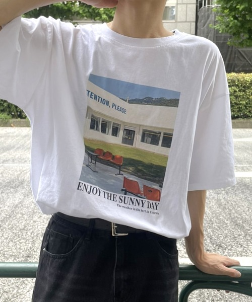 B.R.U（ブル）の「プリントグラフィック半袖Tシャツアソート（Tシャツ/カットソー・メンズ・ブラック/その他1/ホワイト/ブラック系その他/グレー/ホワイト系その他/ネイビー/チャコールグレー/ブラック系その他3/ホワイト系その他2/ブラック系その他2/グレー系その他・FREE）」の3枚目の写真