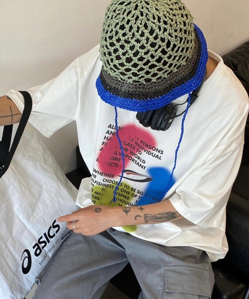 B.R.U（ブル）の「プリントグラフィック半袖Tシャツアソート（Tシャツ/カットソー・メンズ・ブラック/その他1/ホワイト/ブラック系その他/グレー/ホワイト系その他/ネイビー/チャコールグレー/ブラック系その他3/ホワイト系その他2/ブラック系その他2/グレー系その他・FREE）」の2枚目の写真