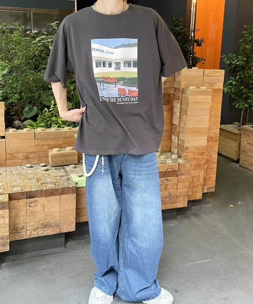 B.R.U（ブル）の「プリントグラフィック半袖Tシャツアソート（Tシャツ/カットソー・メンズ・ブラック/その他1/ホワイト/ブラック系その他/グレー/ホワイト系その他/ネイビー/チャコールグレー/ブラック系その他3/ホワイト系その他2/ブラック系その他2/グレー系その他・FREE）」の8枚目の写真