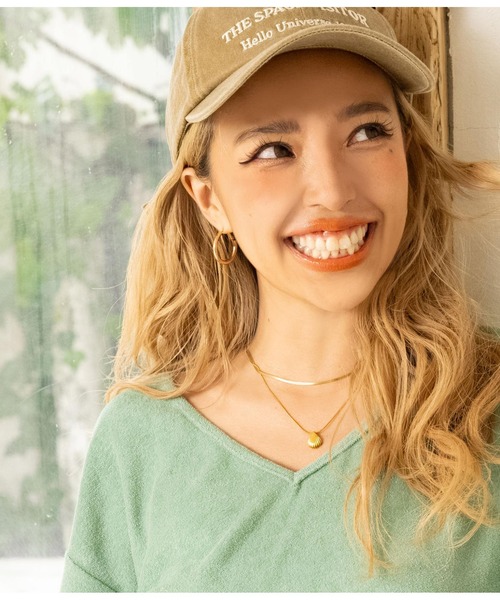 anap mimpi(アナップミンピ)の「シェルモチーフネックレス(ネックレス・レディース・ゴールド・FREE)」の7枚目の写真