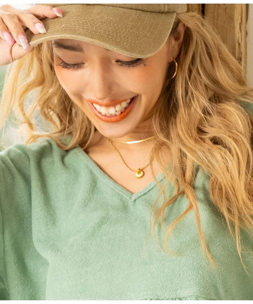 anap mimpi(アナップミンピ)の「シェルモチーフネックレス(ネックレス・レディース・ゴールド・FREE)」の8枚目の写真