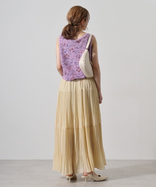 JEMORGAN（ジェーイーモーガン）の「JEMORGAN ワッフル総柄プリント製品染タンクトップ（タンクトップ・メンズ・グレー系2/グレー系1/グリーン系2/パープル系1/ブルー系1/イエロー系1/パープル系2/ブルー系2/イエロー系2/グリーン系1・L/M/XL）」の16枚目の写真