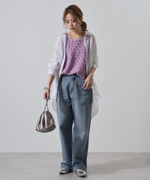 JEMORGAN（ジェーイーモーガン）の「JEMORGAN ワッフル総柄プリント製品染タンクトップ（タンクトップ・メンズ・グレー系2/グレー系1/グリーン系2/パープル系1/ブルー系1/イエロー系1/パープル系2/ブルー系2/イエロー系2/グリーン系1・L/M/XL）」の20枚目の写真