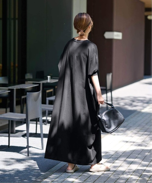 FRAMeWORK(フレームワーク)の「≪追加≫ジャージドレス2(ワンピース・レディース・グレー/ブラック・38/36)」の16枚目の写真