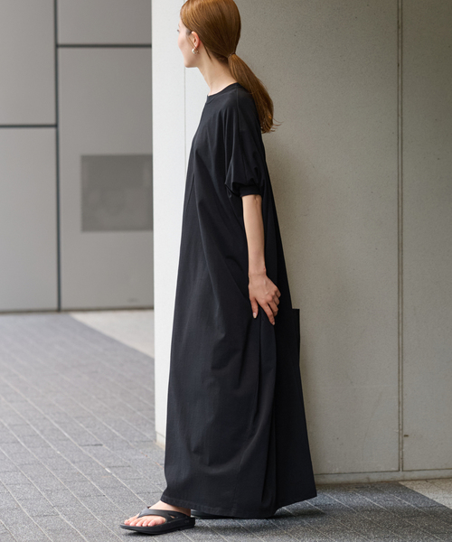 FRAMeWORK(フレームワーク)の「≪追加≫ジャージドレス2(ワンピース・レディース・グレー/ブラック・38/36)」の22枚目の写真