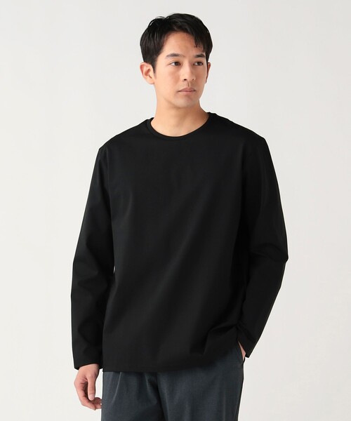 BEAMS HEART(ビームスハート)の「ラグジュアリーポンチ クルーネック カットソー(Tシャツ/カットソー・メンズ・ホワイト/ブラック/グリーン系その他5/ネイビー・MEDIUM/LARGE/X-LARGE/SMALL)」の1枚目の写真