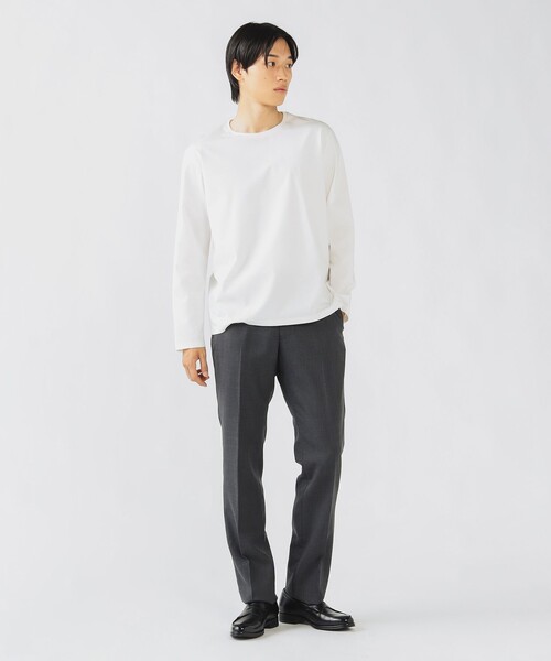 BEAMS HEART(ビームスハート)の「ラグジュアリーポンチ クルーネック カットソー(Tシャツ/カットソー・メンズ・ホワイト/ブラック/グリーン系その他5/ネイビー・MEDIUM/LARGE/X-LARGE/SMALL)」の13枚目の写真
