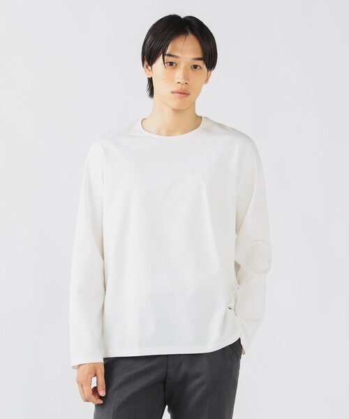 BEAMS HEART(ビームスハート)の「ラグジュアリーポンチ クルーネック カットソー(Tシャツ/カットソー・メンズ・ホワイト/ブラック/グリーン系その他5/ネイビー・MEDIUM/LARGE/X-LARGE/SMALL)」の14枚目の写真
