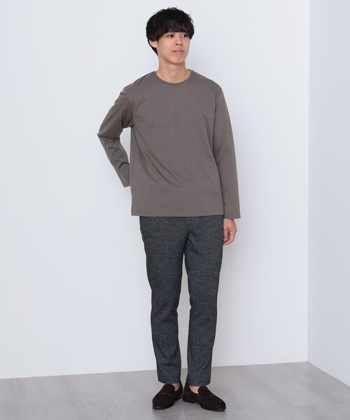 BEAMS HEART(ビームスハート)の「ラグジュアリーポンチ クルーネック カットソー(Tシャツ/カットソー・メンズ・ホワイト/ブラック/グリーン系その他5/ネイビー・MEDIUM/LARGE/X-LARGE/SMALL)」の21枚目の写真