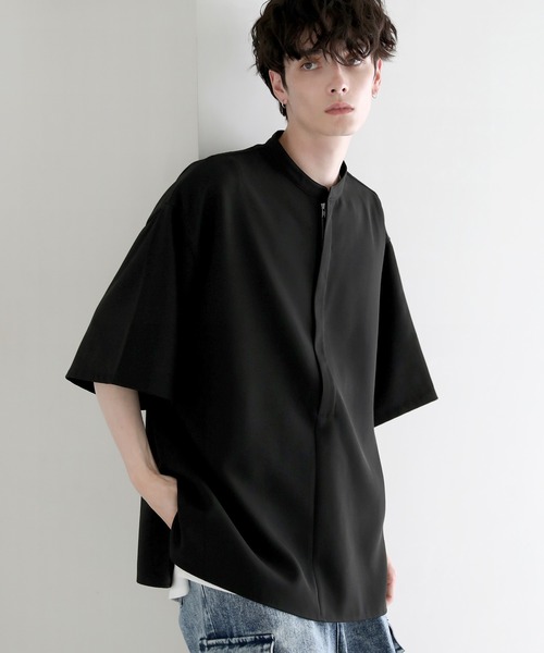 セール】[UNISEX][MD Pick][サテンジャージ]オーバーサイズ