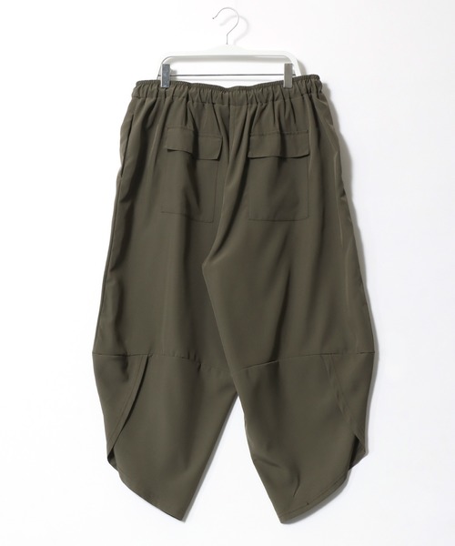 aeae 配色切り替え七分丈パンツ Nittaku]ブレーカー七分丈パンツ