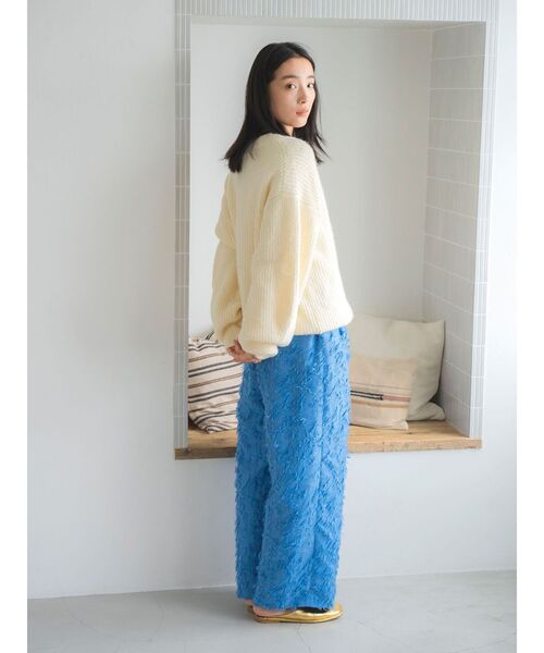 Ungrid（アングリッド）の「ラウンドロングスリーブTee（Tシャツ/カットソー・レディース・オフホワイト・FREE）」の18枚目の写真