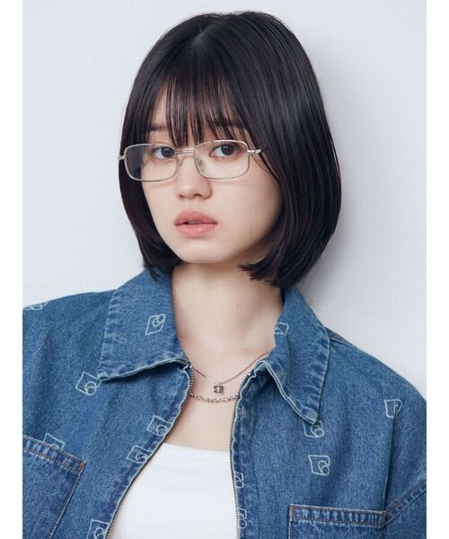 EMODA(エモダ)の「スクエアシルバーフレームアイウェア(サングラス・レディース・グレー/クリア・FREE)」の6枚目の写真