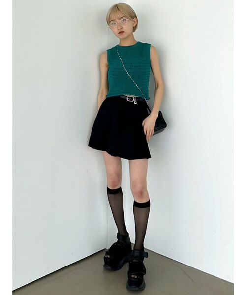 EMODA(エモダ)の「スクエアシルバーフレームアイウェア(サングラス・レディース・グレー/クリア・FREE)」の17枚目の写真