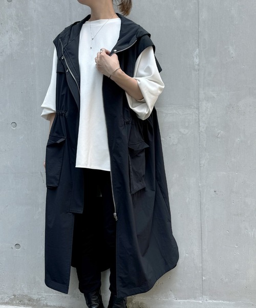 ビアズリー　撥水フーディジレ ビアズリー BEARDSLEY 撥水フーディジレ （black
