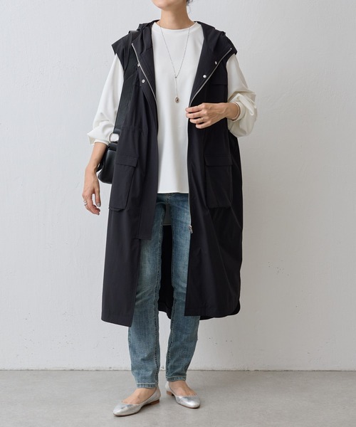 BEARDSLEY（ビアズリー）の「撥水フーディジレ（ベスト）」 - WEAR