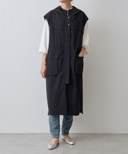 BEARDSLEY（ビアズリー）の「撥水フーディジレ（ベスト）」 - WEAR
