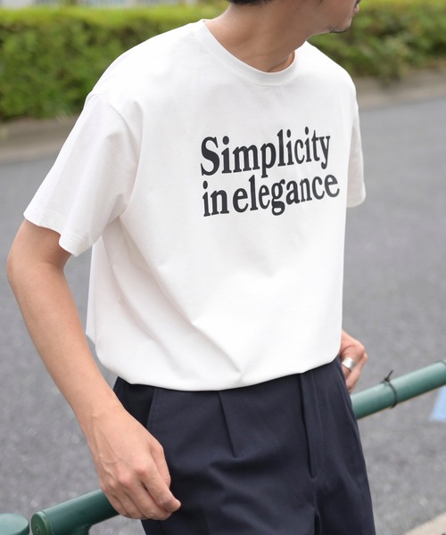 simplicityロゴTシャツ（ユニセックス）