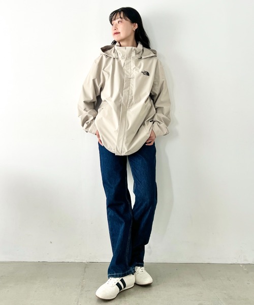 THE NORTH FACE(ザノースフェイス)の「国内未発売 THE NORTH FACE(ザ・ノースフェイス)/2WAY フード着脱可能 防水 防風 ハイネックマウンパ ロゴ刺繍 プロシールドジャケット/M'S PRO SHIELD JACKET(ブルゾン・レディース・カーキ/ダークグレー/ライトベージュ/ブラック/ダークネイビー/グレイッシュベージュ・S/M/XL/L/XXL)」の12枚目の写真