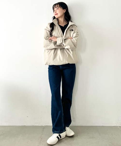 THE NORTH FACE(ザノースフェイス)の「国内未発売 THE NORTH FACE(ザ・ノースフェイス)/2WAY フード着脱可能 防水 防風 ハイネックマウンパ ロゴ刺繍 プロシールドジャケット/M'S PRO SHIELD JACKET(ブルゾン・レディース・カーキ/ダークグレー/ライトベージュ/ブラック/ダークネイビー/グレイッシュベージュ・S/M/XL/L/XXL)」の14枚目の写真