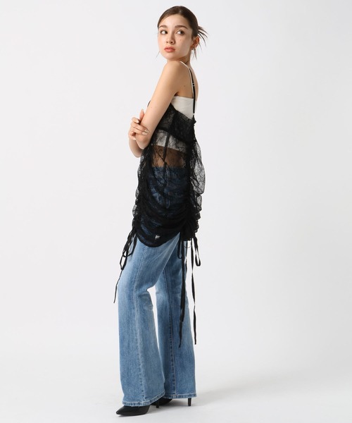 FOREVER 21（フォーエバー トゥエンティーワン）の「【2024FW】2WAYレースキャミワンピース（ワンピース・レディース・ナチュラル/グレー/ブラック・FREE）」の11枚目の写真