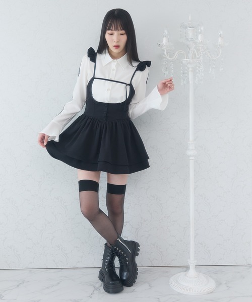 DearMyLoveMillor(ディアマイラブミラー)の「レースアップタンクソールブーツ(ブーツ・レディース・ブラック・25cm/24.5cm/24cm/23.5cm/23cm/22.5cm)」の7枚目の写真