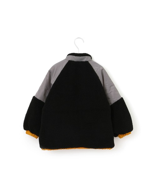 【セール】ボアナイロン切替ジャケット■150.160cm（その他アウター）｜MAKE YOUR DAY（メイクユアデイ）