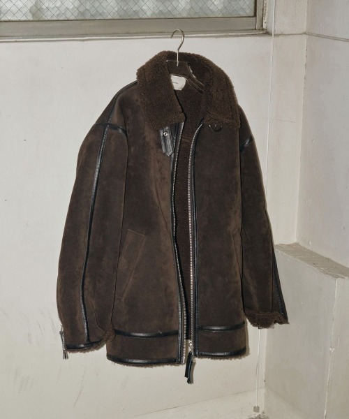 TODAYFUL(トゥデイフル)の「TODAYFUL Flight Over Jacket フライトオーバージャケット/12420008(その他アウター・レディース・ダークブラウン・36/38)」の13枚目の写真